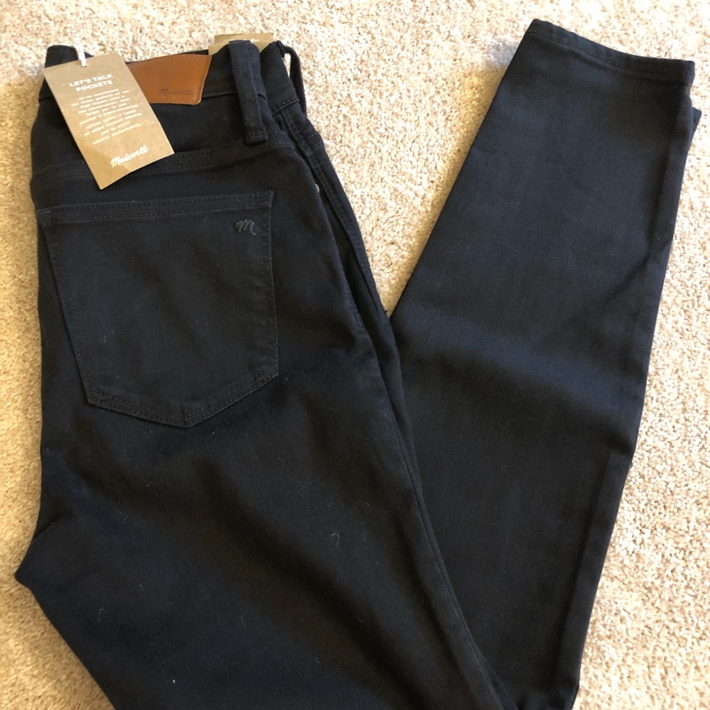 Madewell High Rise Skinny Jeans in Lunar Wash